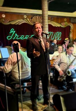 Chicago big band singer Frank Lamphere at The Green Mill