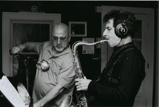 Recording engineer Jim Massoth an Eric Schneider "Frank Songs My Way" session